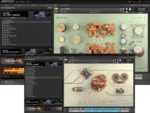 Kontakt Factory Library 2 orchestral collection showing Berlin Series strings and brass instruments